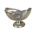 Adorno de plata vintage  azucarero estilo victoriano