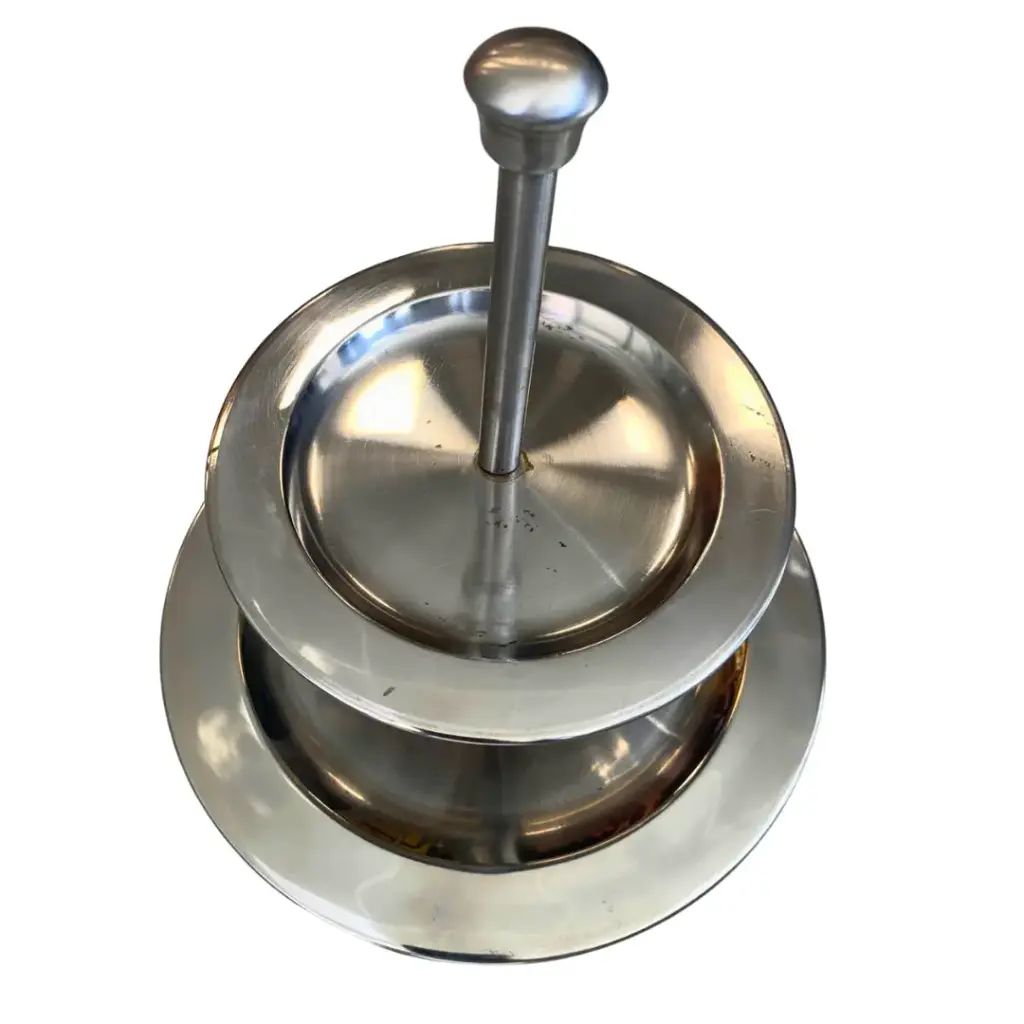 Exhibidor de postres de acero inoxidable