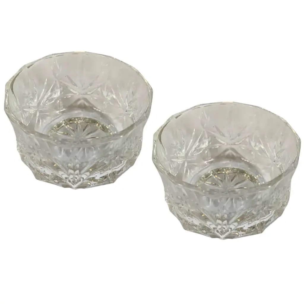 Adorno dulcero de cristal (2 unidades)