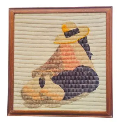 Cuadro textil "Cholita"