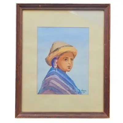Cuadro NIÑO ALTIPLANO