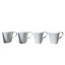 Tazas blancas 4 unidades