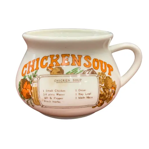 [3333906.34] Taza de cerámica diseñada para servir sopa