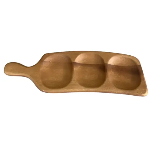 [4298390.14] Plato de madera para picaditos (Casa Ideas)