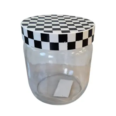 [4298390.31] Frasco con tapa (9 x 10 cm) - Herevin