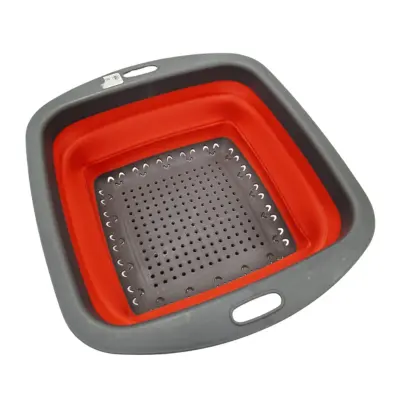 [4298390.57] Colador plegable de silicona 30 x 26 cm