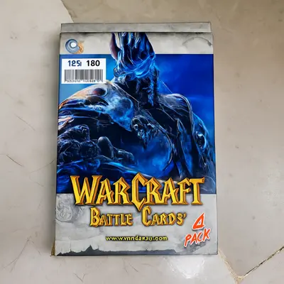 [2289954.25] Set de 4 mazos de tarjetas WarCraft 