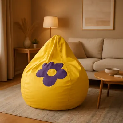 [2539585.3] Puff amarillo grande