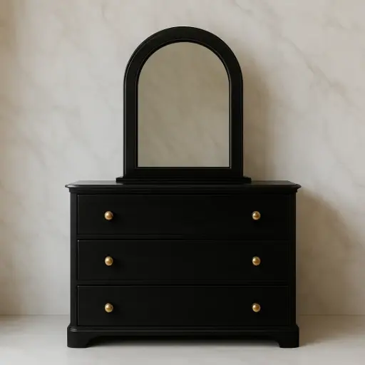 [2636176] Tocador de madera pequeño 