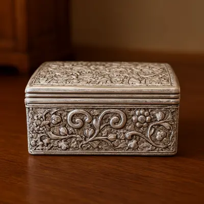 [2056733.70] Cofre decorativo repujado (2056733.300)