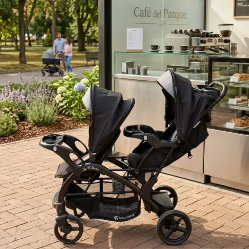 [3422639.490] Coche Gemelar marca Baby Trend Sit N' Stand Double,  (3422639.490)