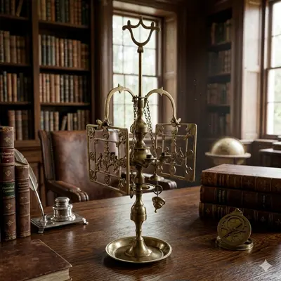 [135281.385] Velón de aceite antiguo de Bronce (135281.250)