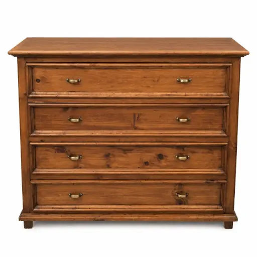 [2395244.1078] Cómoda de madera maciza  (2395244.1078)