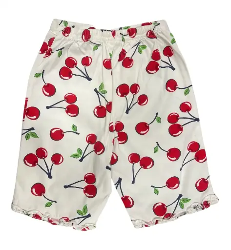 [16032521] Pantalon blanco con estampados de cherry. Gymboree - 12/18 Meses