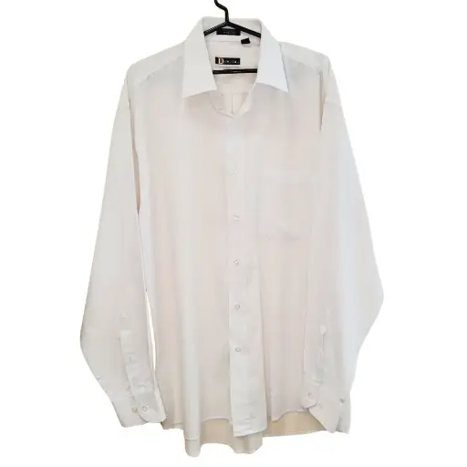 [25032561,75-2] Camisa blanca/Talla L - Dimitri