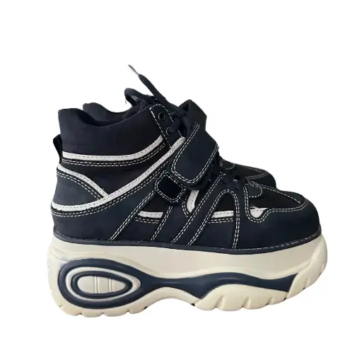 [13120453.2] Zapatos azules con plataforma. Talla 37 - CATWALK 