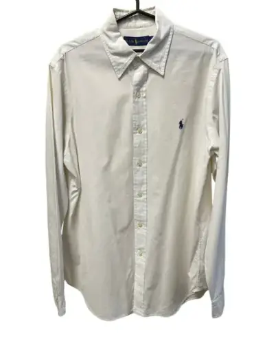 [4279202.2] Camisa blanca para hombre. Talla M - Ralph Lauren