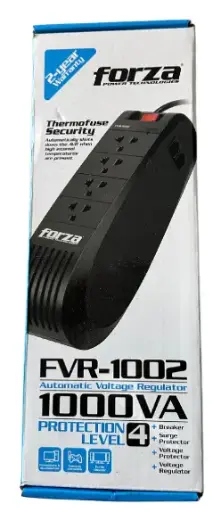 [1234567.30] Regulador de corriente Forza FVR-1002 1000VA