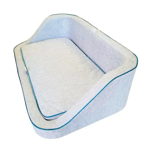 [6810645.4] Cama para mascota gris -100x60x36 cm