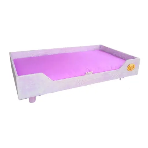 [6810645.5] Cama para mascota rosada o lila - 100 x 60 cm
