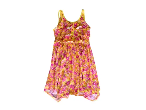 [3315458.12] Vestido floreado amarillo Jona Michelle