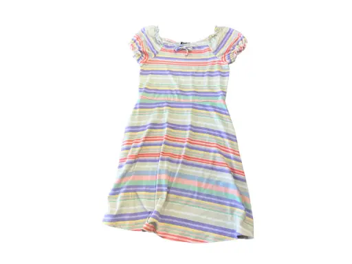 [3315458.14] Vestido con lineas multicolor  ZUNIE