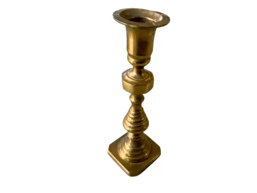 [1028667.1] Candelabro de bronce mediano