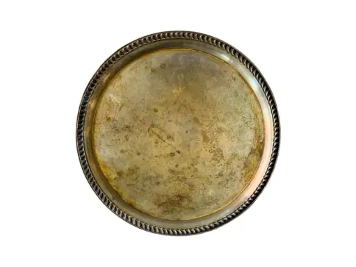 [1028667.5] Bandeja de bronce plateado