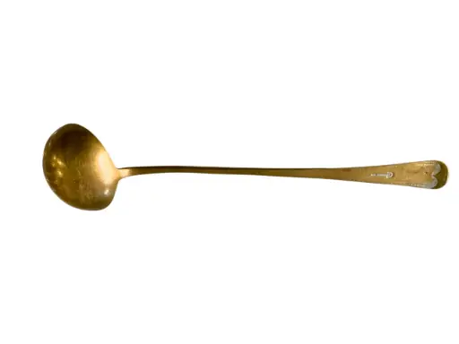 [1028667.9] Cuchara de bronce larga