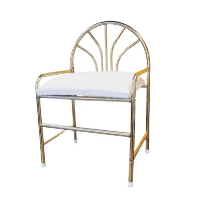 [vero.10] Silla dorada estilo vintage
