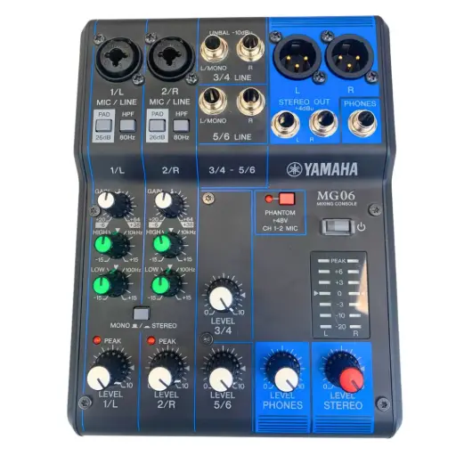 [E17389157.3] Consola de Mezcla Yamaha MG06