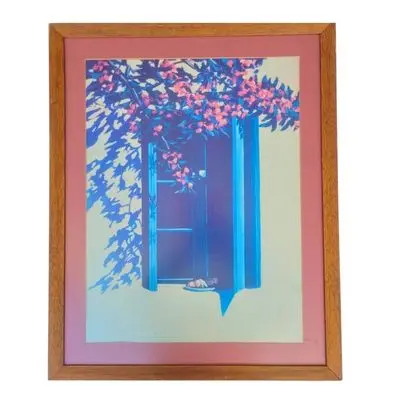 [246810.8] Cuadro VENTANA (Litografía) 