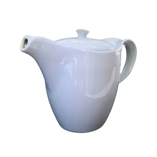 [2315273.19] Jarron blanco con tapa 